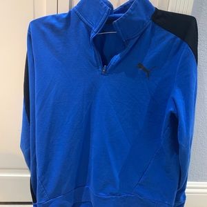 PUMA 1/4 zip up sweater